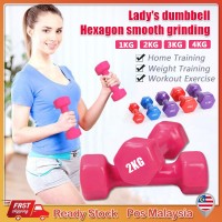 Dumbell Hexagon Dumbbell Gym Fitness Exercise Home Weight Training Workout Neoprene Dumbell